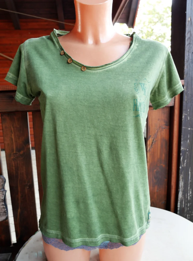 Trachtenshirt, Wiesnkönig, Fritzi, grün