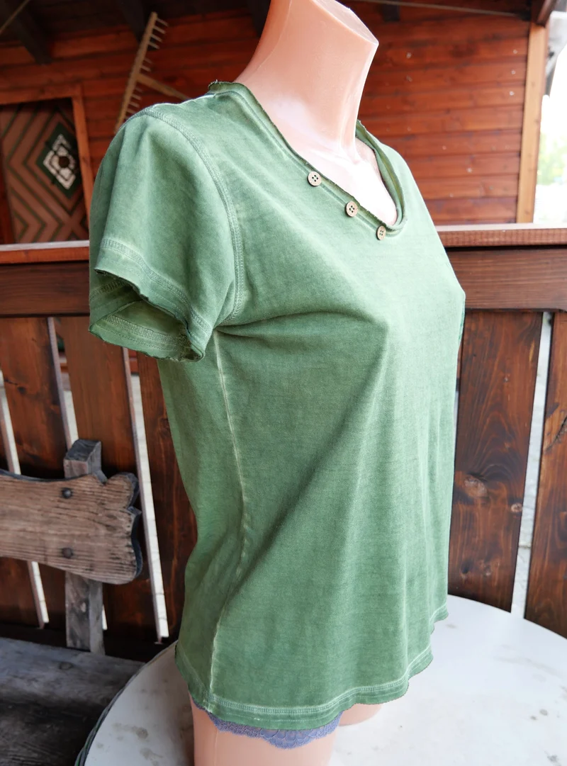 Trachtenshirt, Wiesnkönig, Fritzi, grün