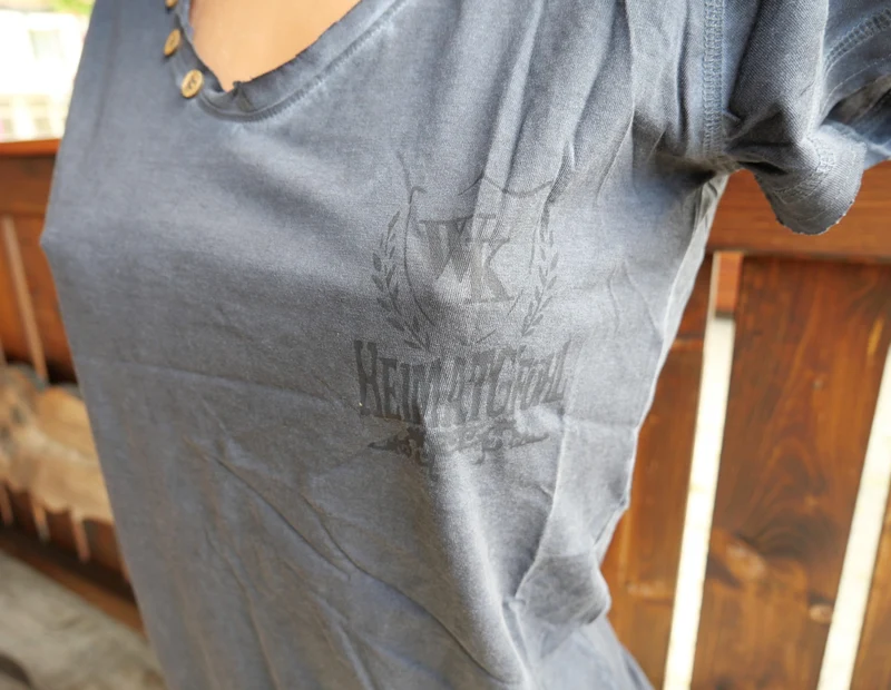 Trachtenshirt, Wiesnkönig, Fritzi, jeansblau