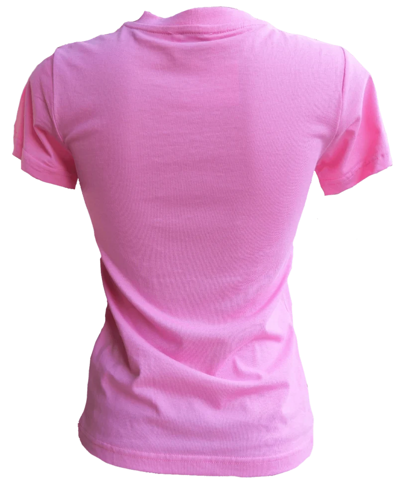 Trachtenshirt, Tu Felix Austria, Rosa, Herz, kariert