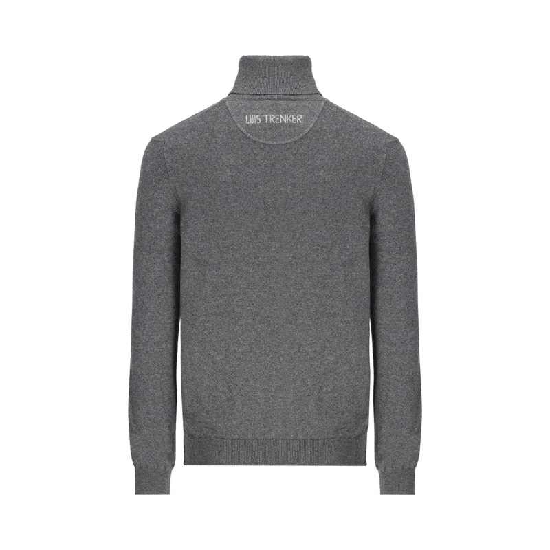 Rollkragenpullover Ludmirko Grau