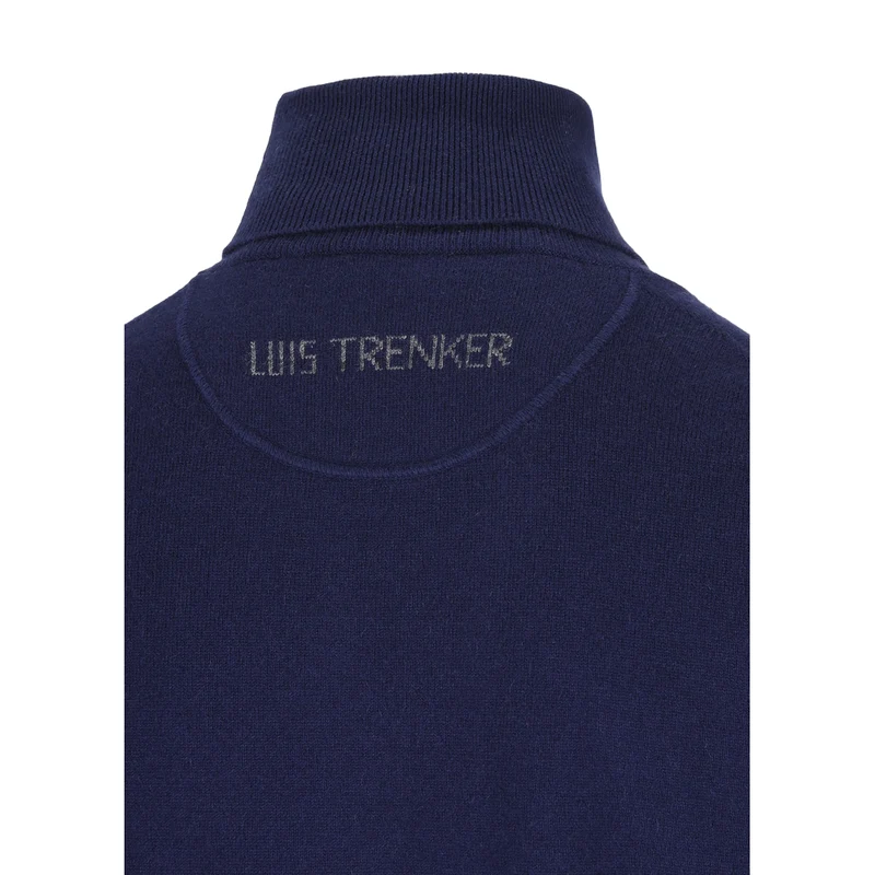 Rollkragenpullover Ludmirko Blau
