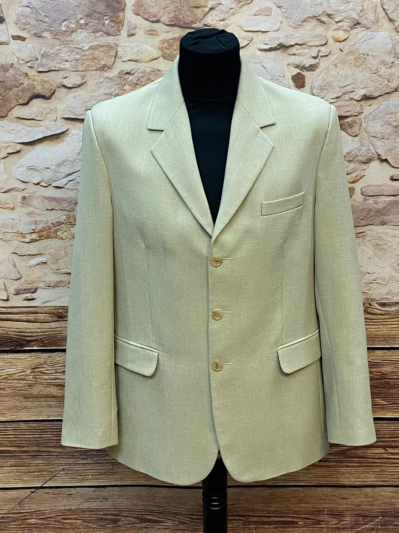 Vintage Herren Sakko Beige – klassisch elegant – Gr. ca. 50/52