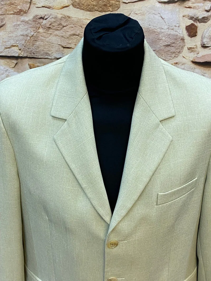 Vintage Herren Sakko Beige – klassisch elegant – Gr. ca. 50/52