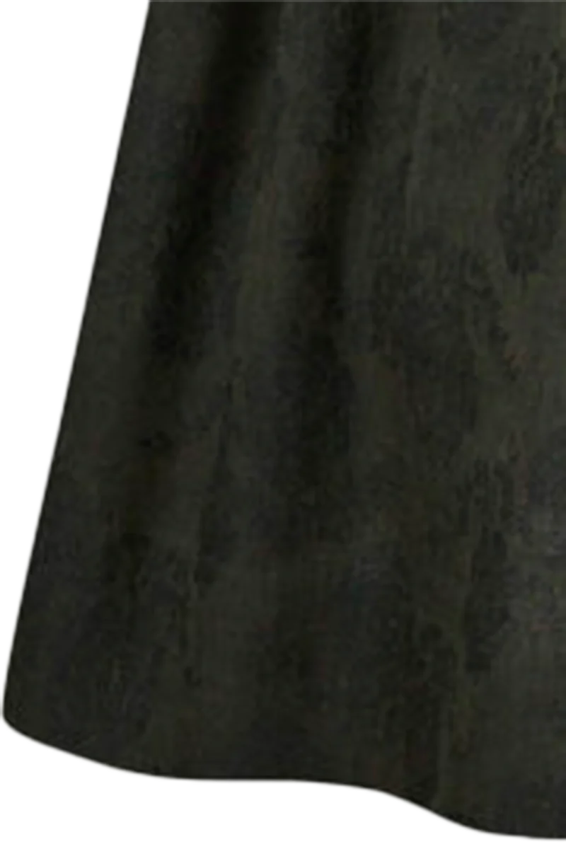 Dirndl lang aus Leinen-Baumwoll-Mischung