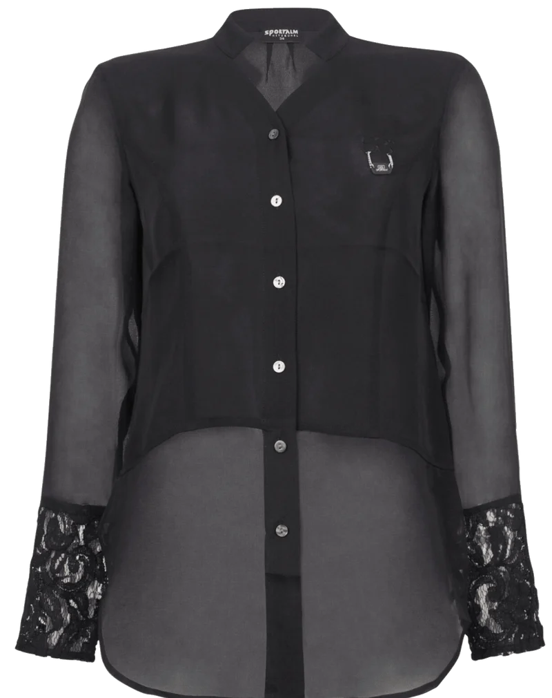 Bluse, Shirt, Sportalm, Niley, schwarz, langarm