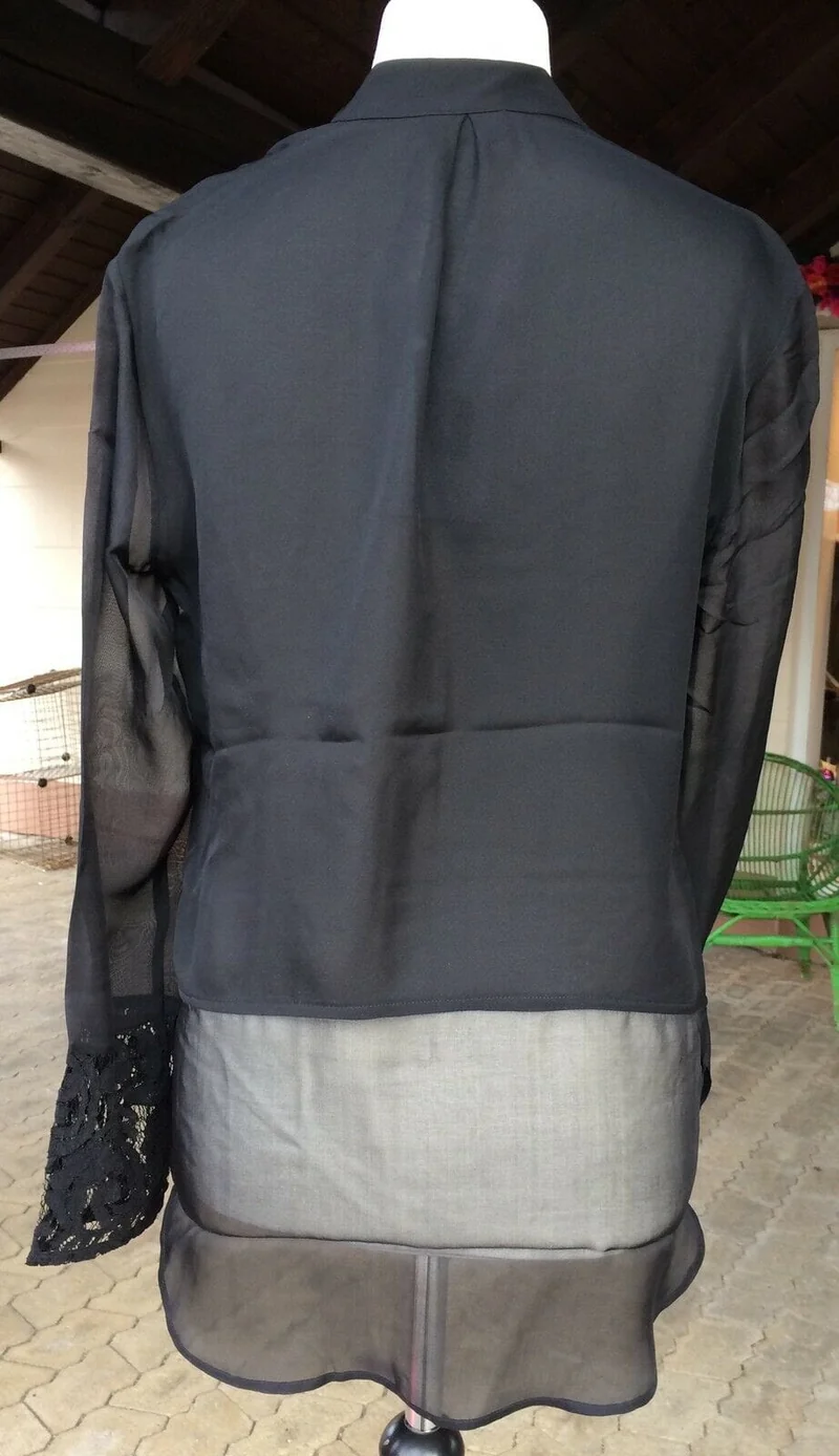 Bluse, Shirt, Sportalm, Niley, schwarz, langarm