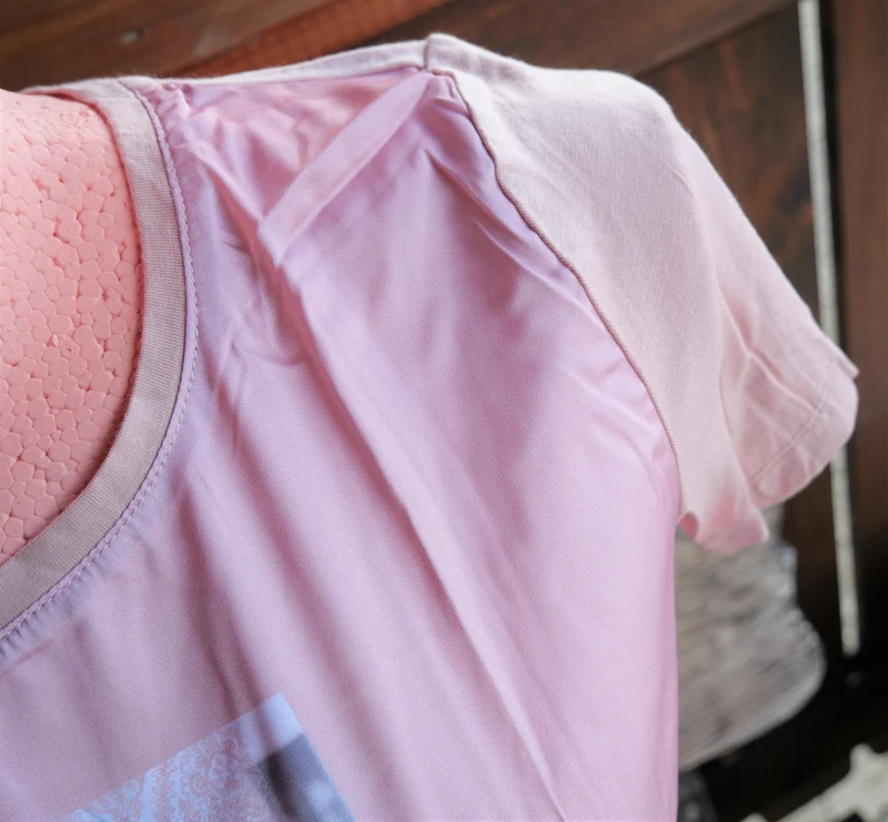 Trachtenshirt, Krüger Madl, Rosé, It's all Wiesen