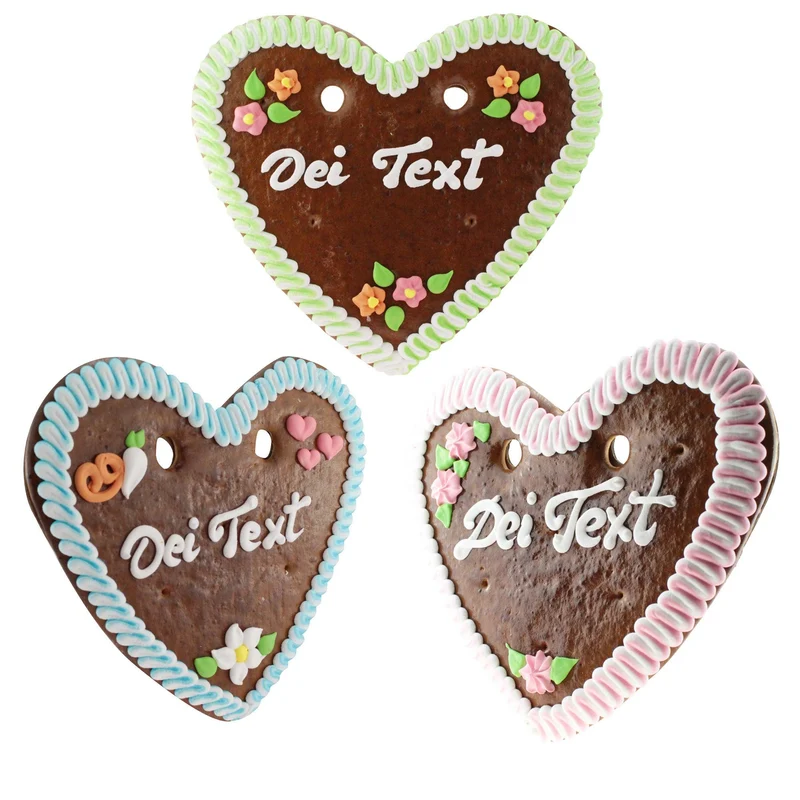 Personalisiertes Lebkuchenherz