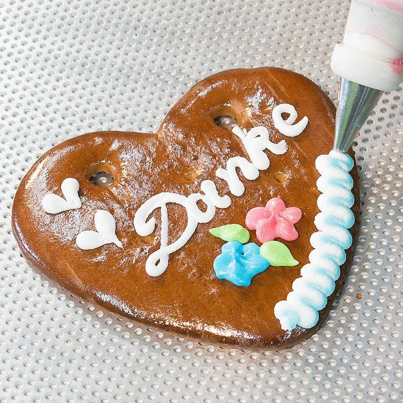 Individuelles Mini-Lebkuchenherz