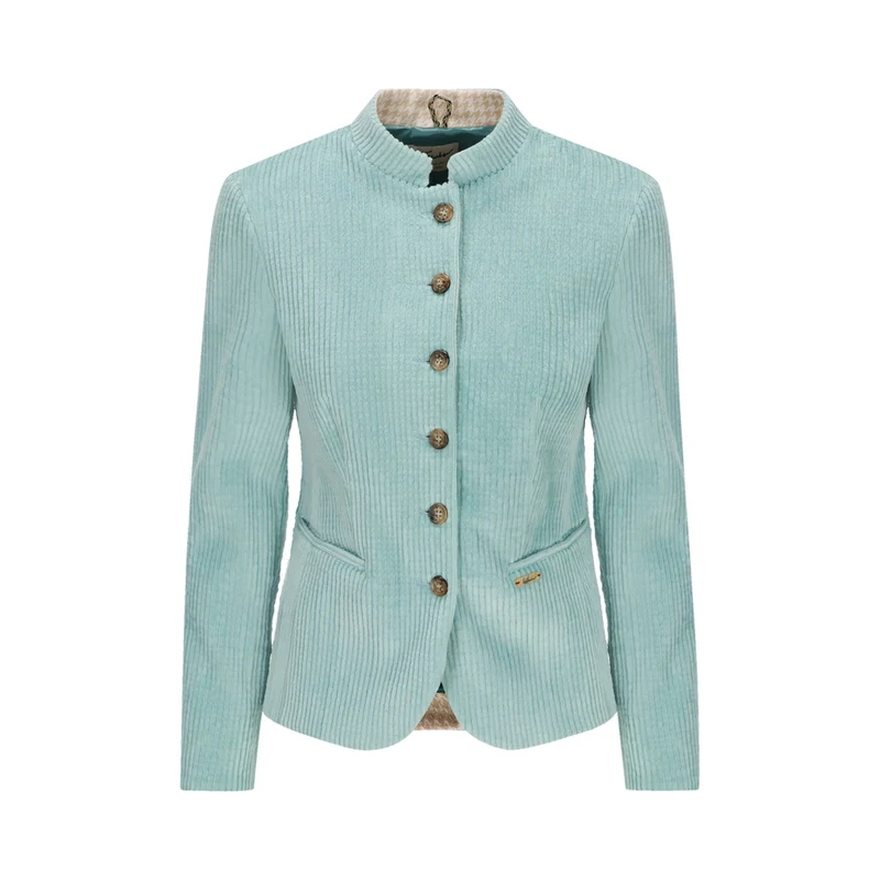 Cord-Blazer Luranda in blau/grün