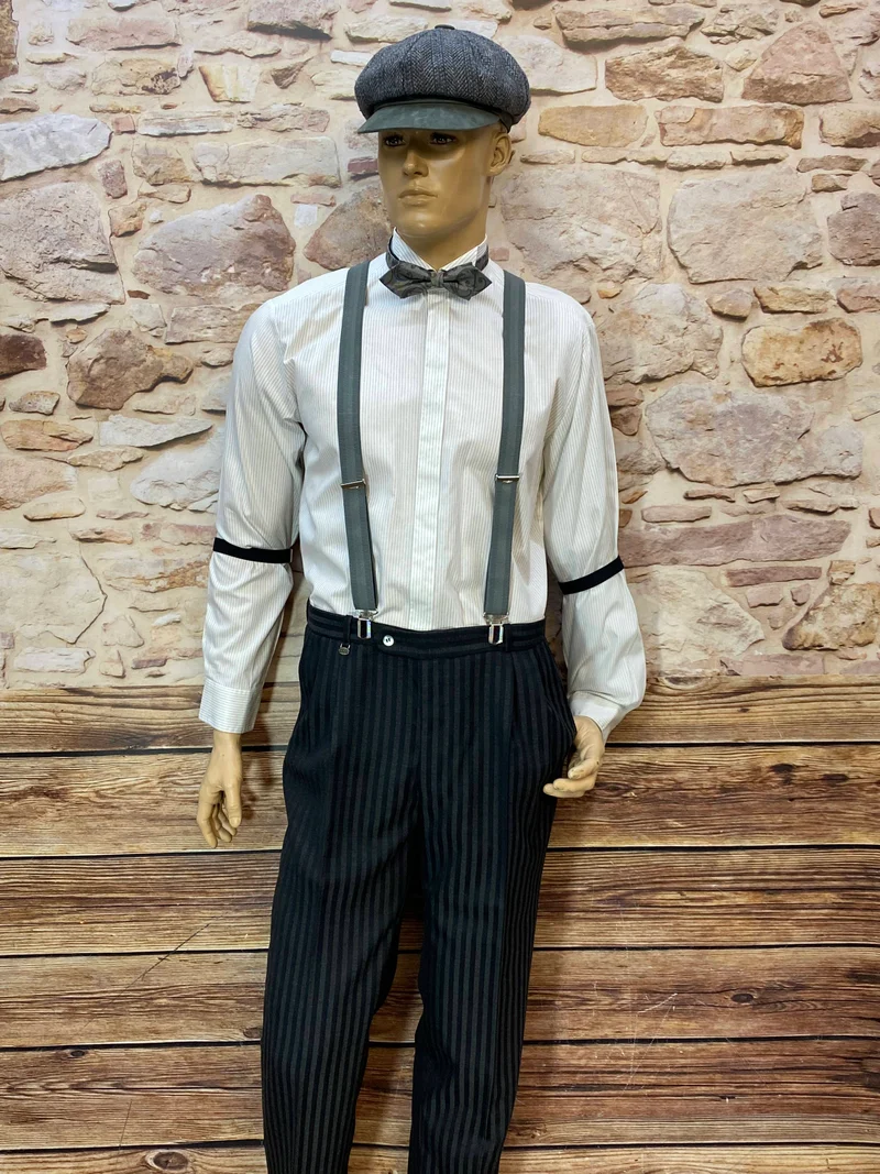 20er Jahre Herren Outfit mit britischem 1920er-Jahre-Stil (Gr. 50)