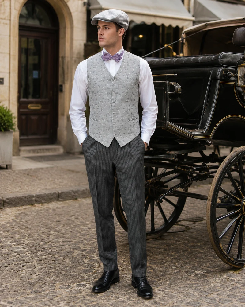 20er Jahre Herren Outfit Stresemann Vintage Hochzeit Gr.50