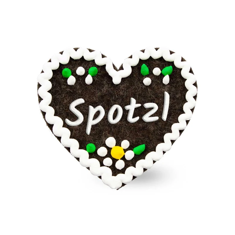 Filzherz-Anstecker "Spotzl"