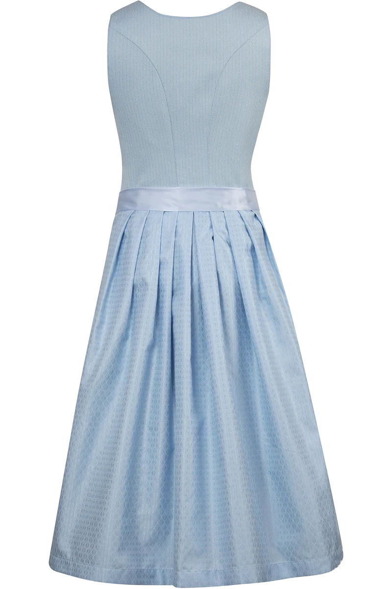Dirndl 65cm mit Plissee-Schürze