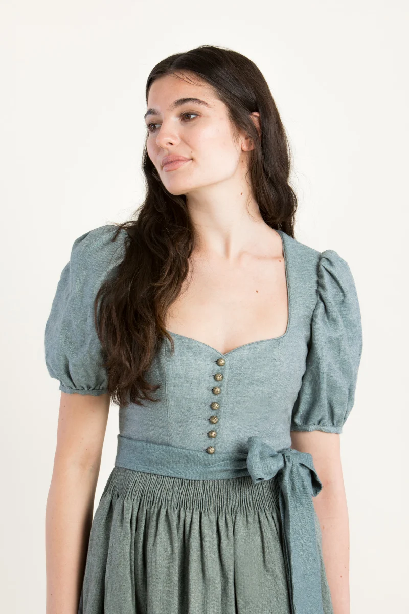 Gottseidank Ärmeldirndl Lina hellblau