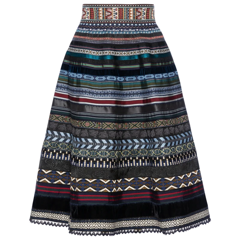 Classic Ribbon Skirt Desert Night
