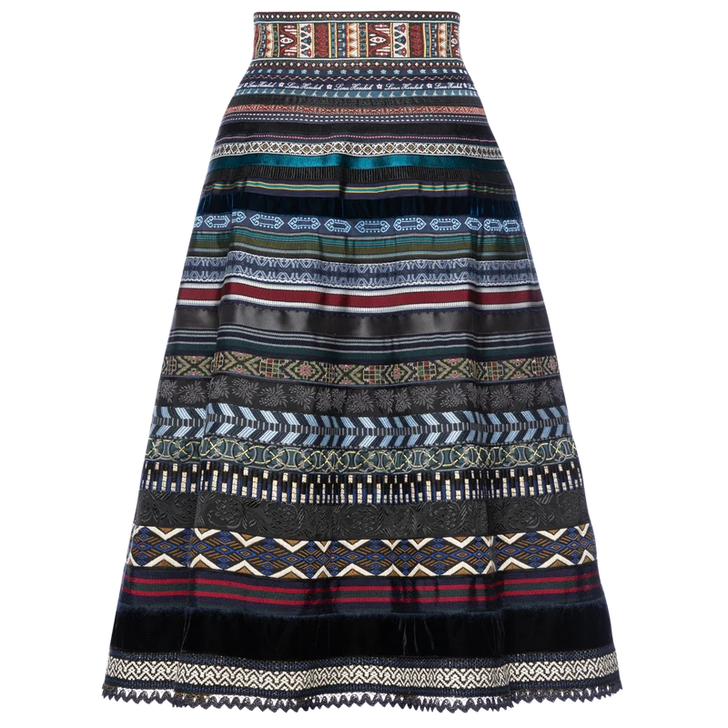 Classic Ribbon Skirt Desert Night