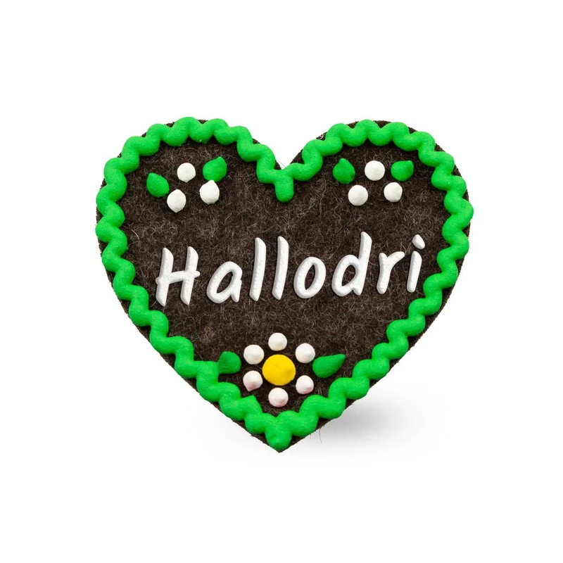 Filzherz-Anstecker "Hallodri"