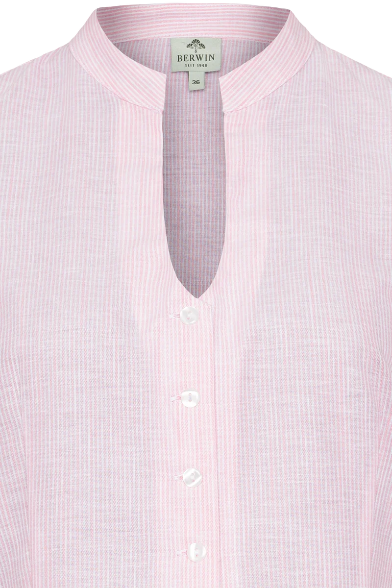 Damen Bluse fein gestreift