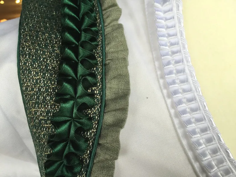 Dirndl Kinga Mathe, Michelle, grün, gold, natur, Midi 70 cm