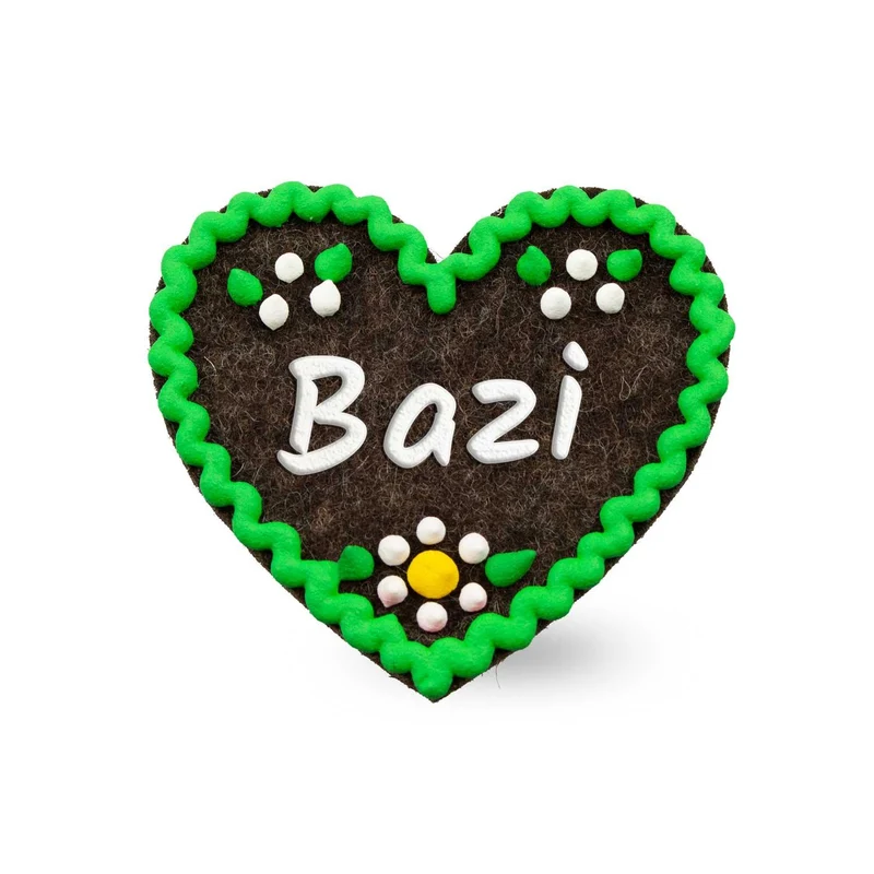 Filzherz-Anstecker "Bazi"