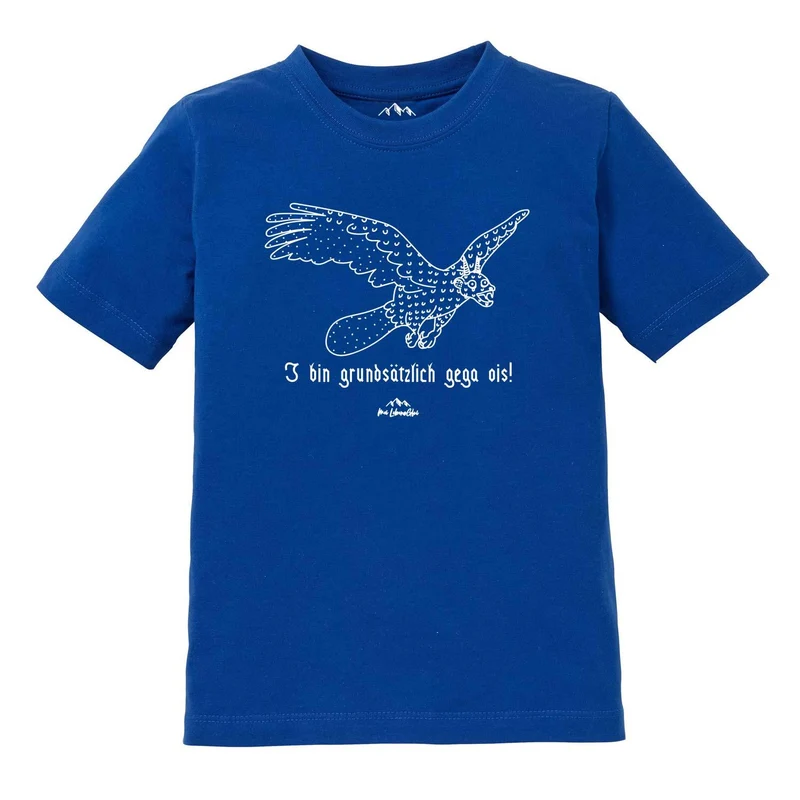 Kinder T-Shirt Wolpertinger "Gega ois"