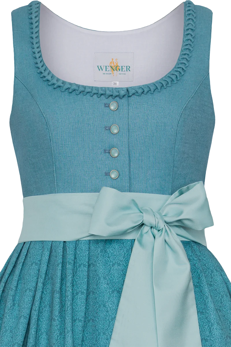 Umstandsdirndl mit Knöpfe
