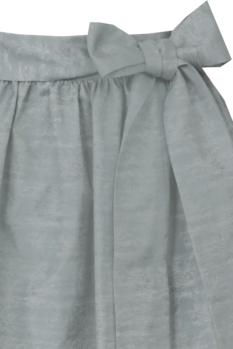 Midi-Dirndlschürze mit floralem Muster