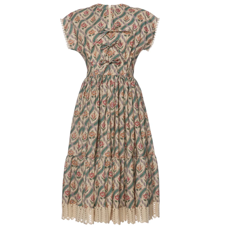 Cherie Dress in tapestry