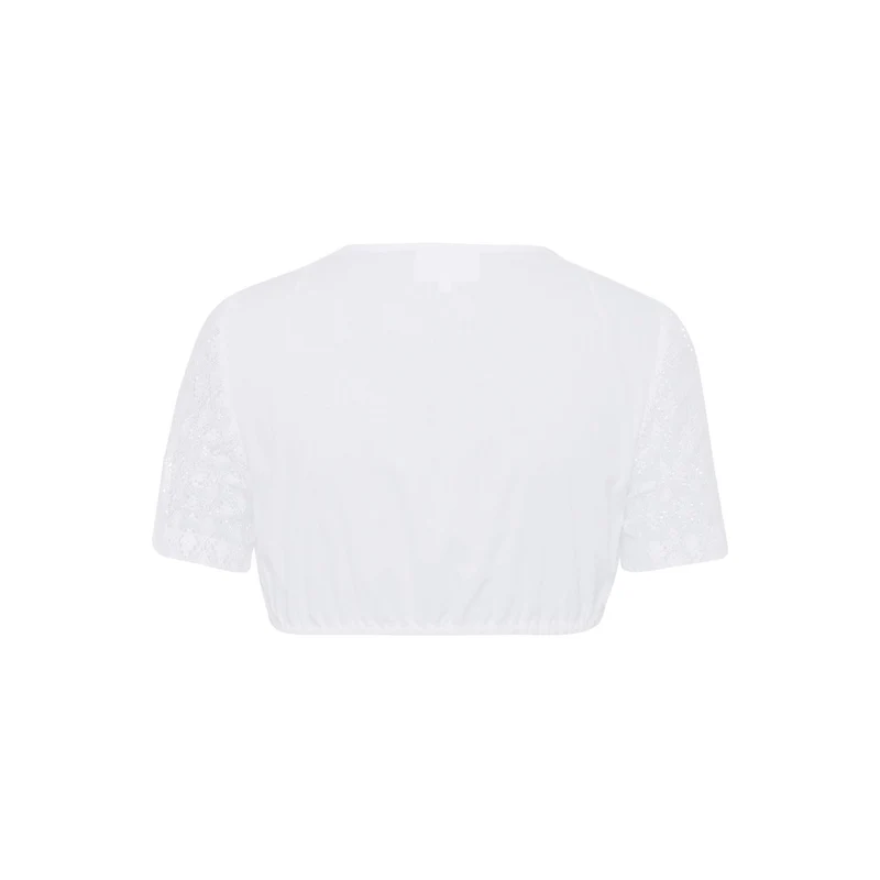 Dirndlbluse Amelie in weiss