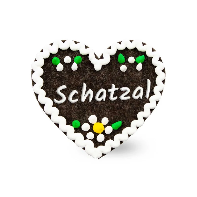 Filzherz-Anstecker "Schatzal"