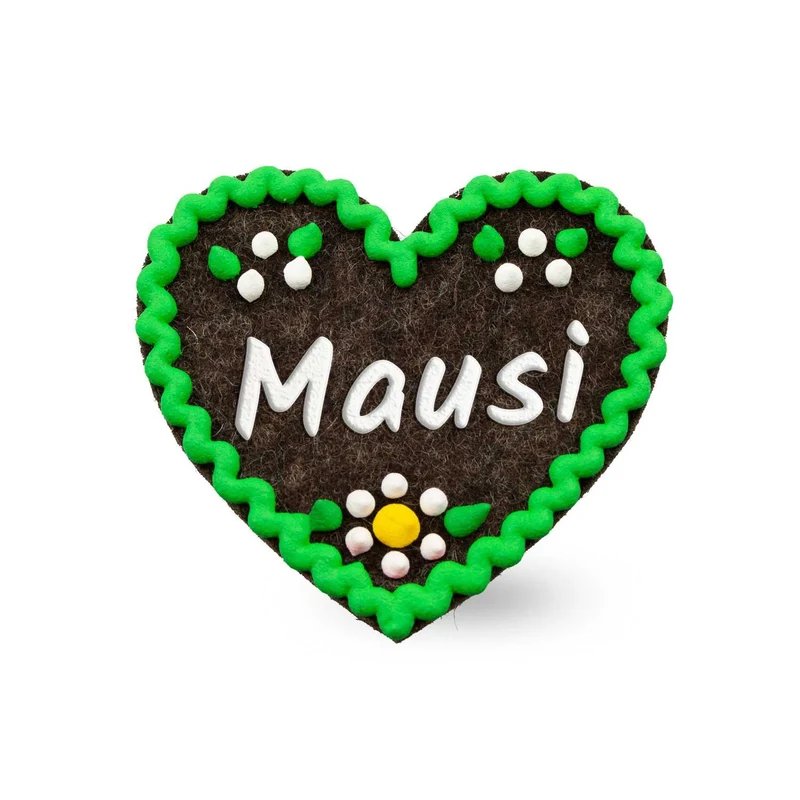 Filzherz-Anstecker "Mausi"