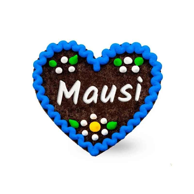 Filzherz-Anstecker "Mausi"