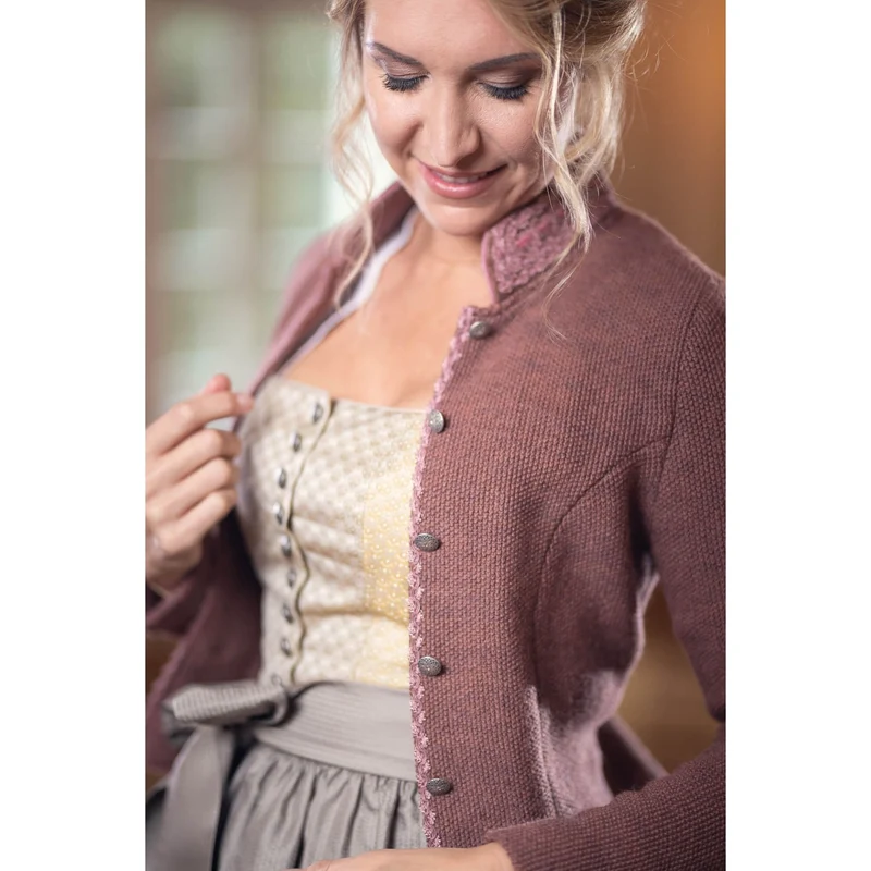 Jacke Pia von Litzlfelder in berry