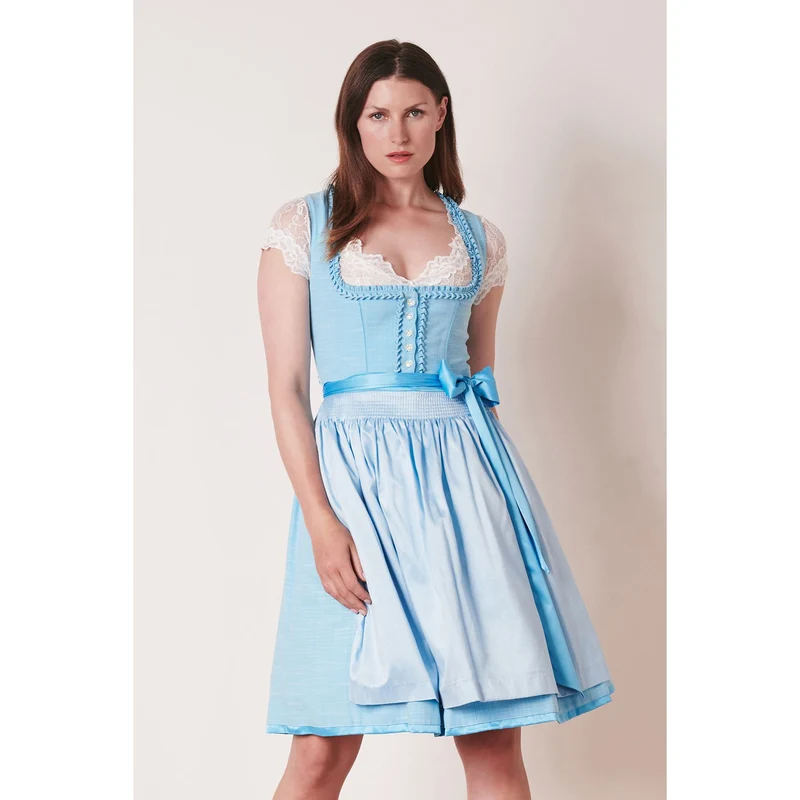 Dirndl Sky is the Limit in türkisblau by Victoria Swarovski