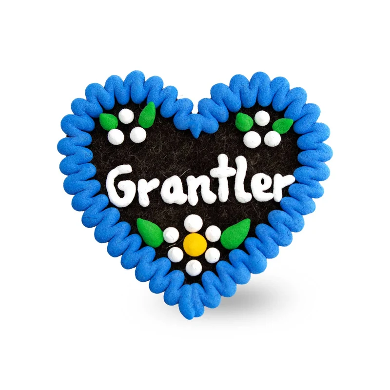 Filzherz-Anstecker "Grantler"