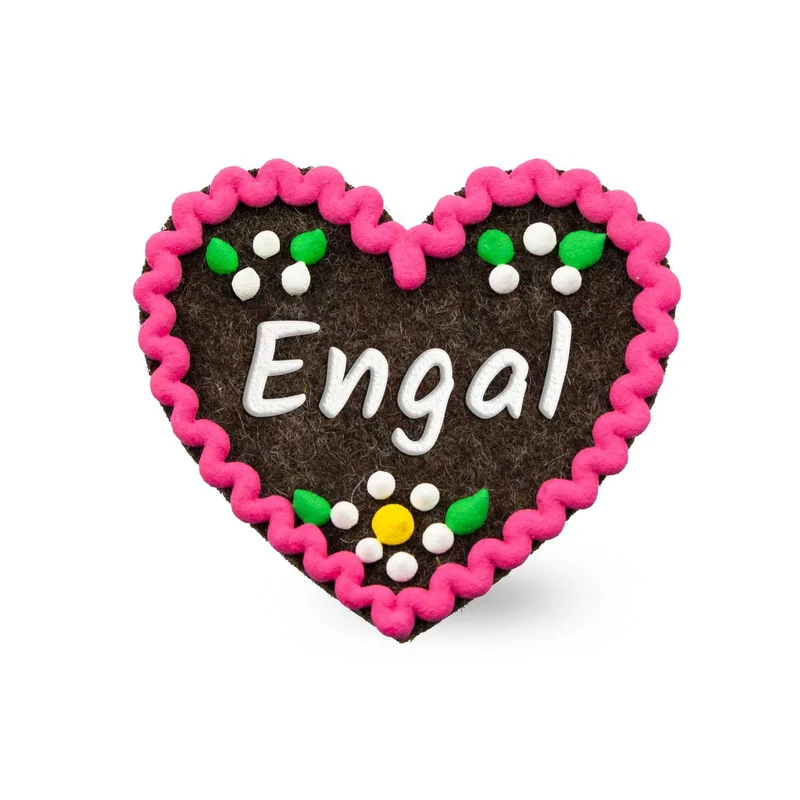 Filzherz-Anstecker "Engal"