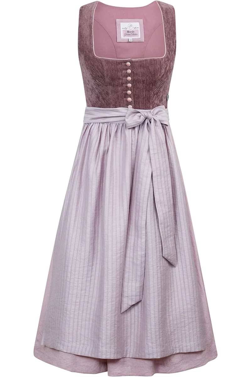 Dirndl mittellang mit Samtmieder