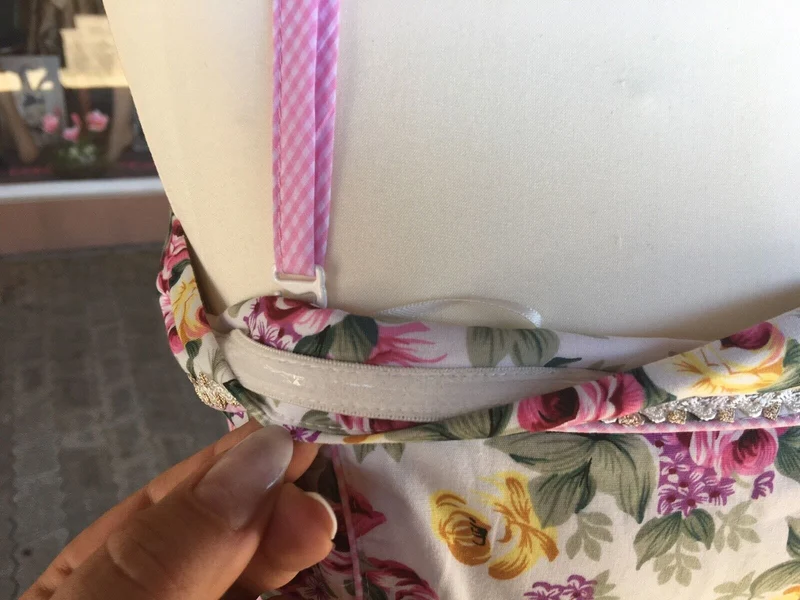Dirndl Kleid, Krüger Madl, Lissabon, Midi 60 cm, Gr. 32