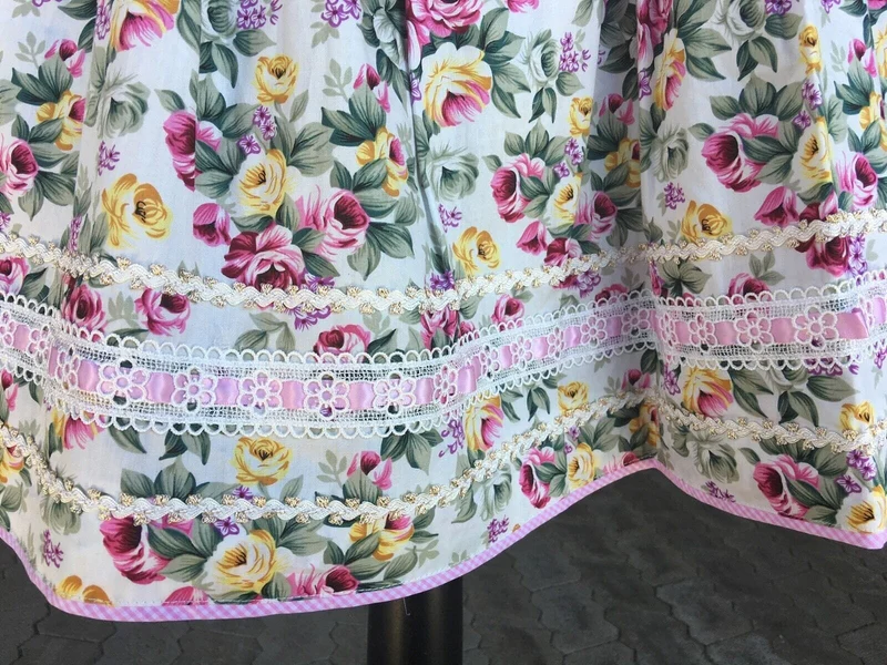 Dirndl Kleid, Krüger Madl, Lissabon, Midi 60 cm, Gr. 32