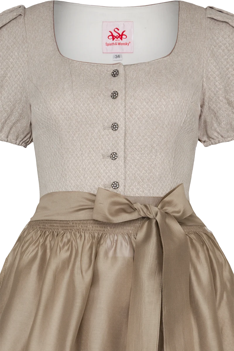 Midi-Dirndl mit Puffärmeln