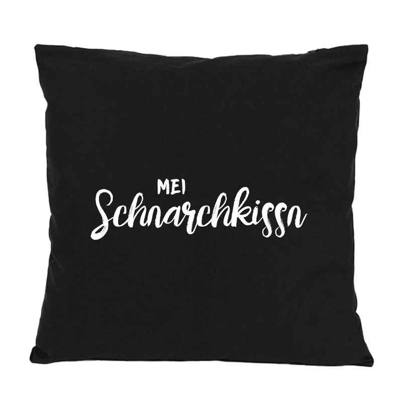 Kissen "Mei Schnarchkissn"