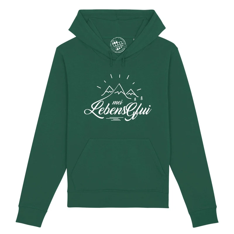 Damen Hoodie "Mei LebensGfui"