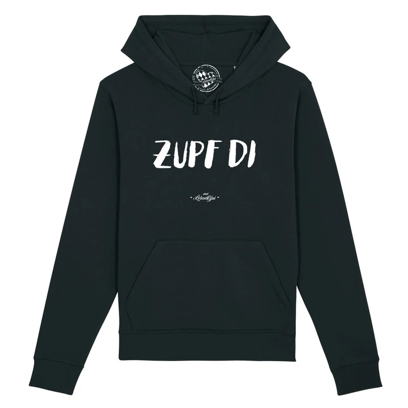 Herren Hoodie "Zupf di"