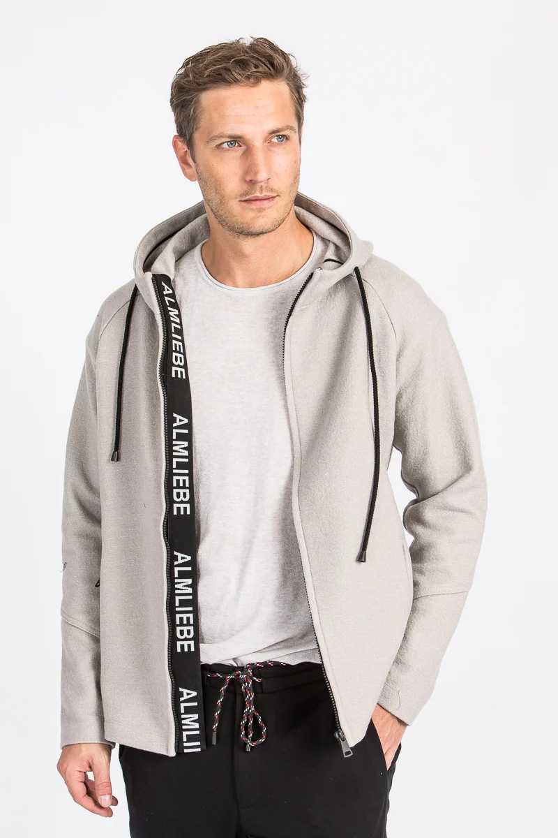 Almliebe Walkjacke Herzogstand beige