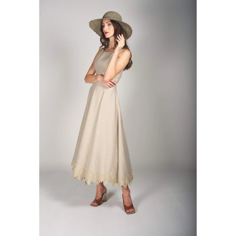 Kleid in düne