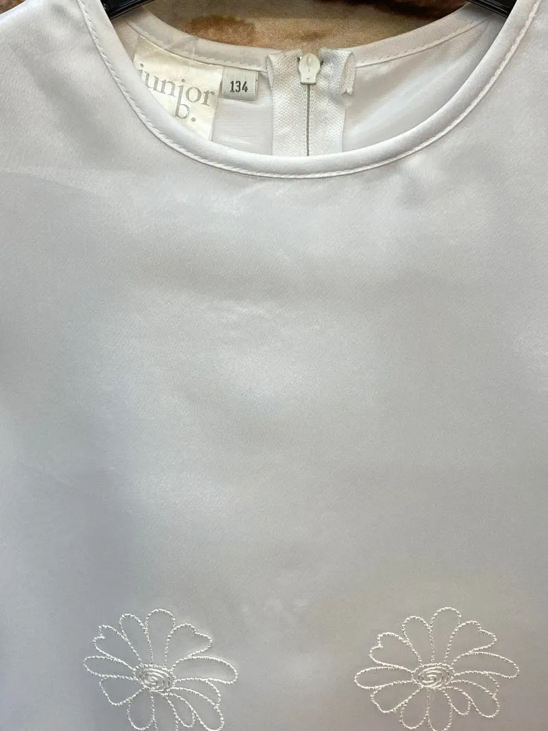 Festkleid Weiß für Hochzeit / Kommunion – Gr. 134