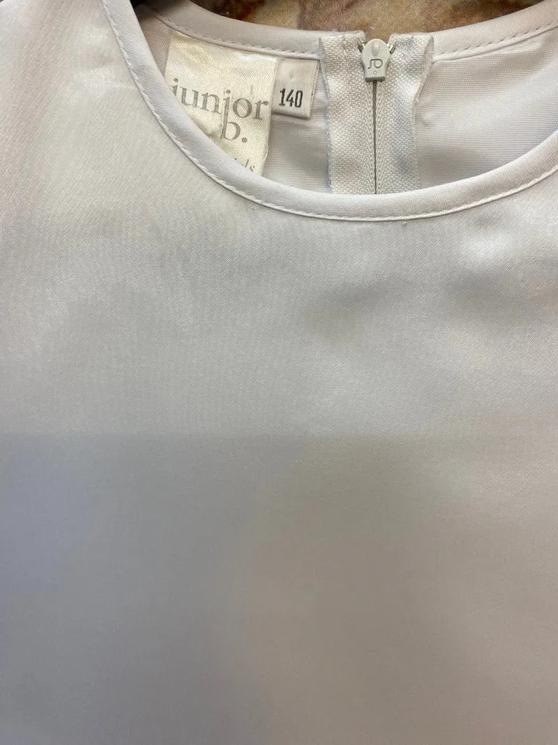 Kommunionkleid weiß – ungetragen – Gr. 140