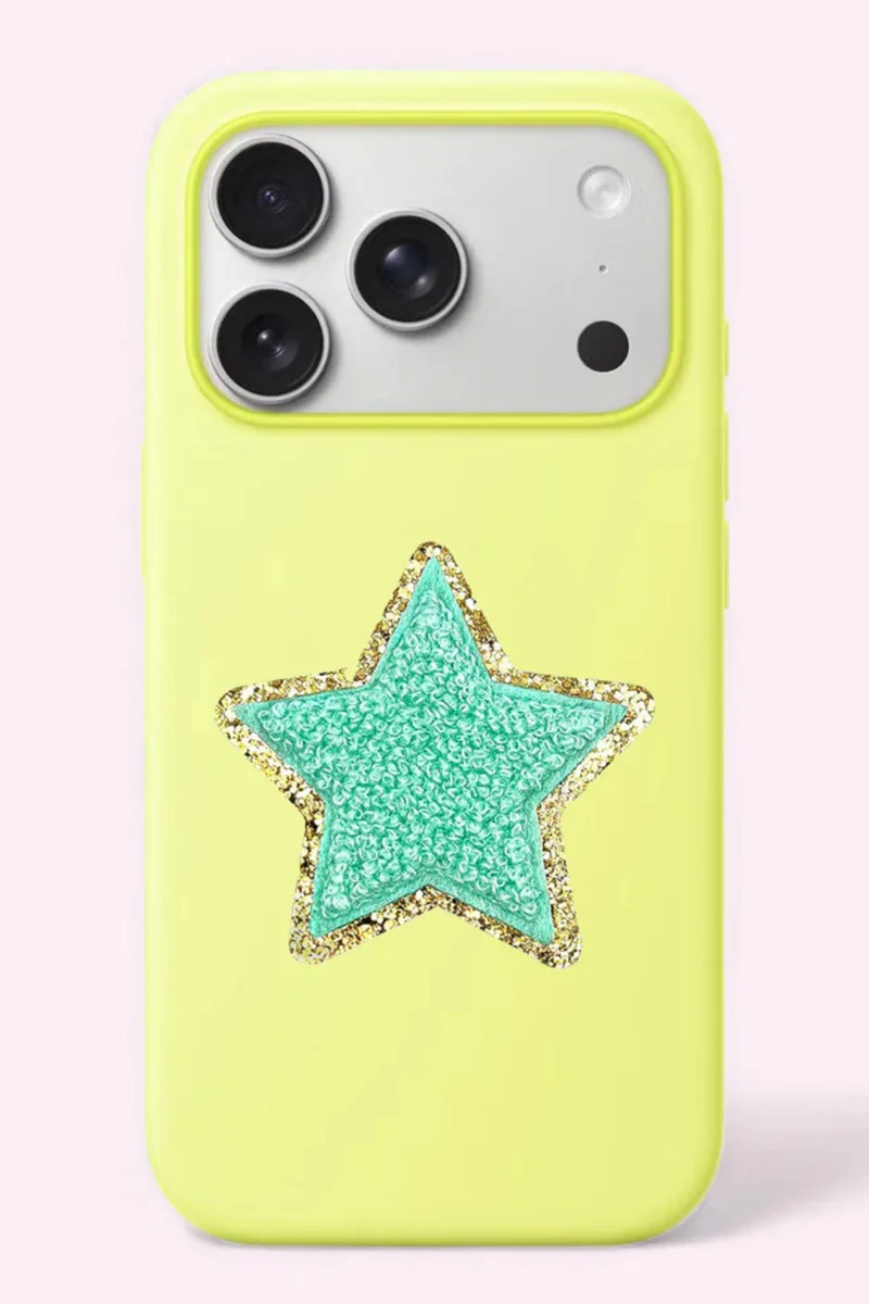 Glitzer Sticker Stern Mint - STR-MIN-VE3 - Mimi´s Glow